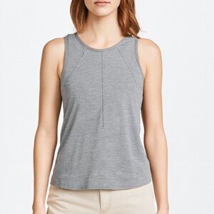 Athleta Foothill Tank Top Split Back Sleeveless Athleisure Hiking Yoga Size S